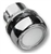 Sprecher + Schuh D7M-LFA7PN3WX01 - Pushbutton, Metal, Flush, Illuminated, Main., Clear Lens, 24V AC/DC LED, 1NC