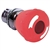 Sprecher + Schuh D7M-LMT44PN5RX20 - Pushbutton, Metal, 40mm Mush. 2-Pos., Illuminated, Twist-Release, Red Lens, 120V AC LED, 2NO