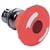 Sprecher + Schuh D7M-LMT64PN3RX03 - Pushbutton, Metal, 60mm Mush. 2-Pos., Illuminated, Twist-Release, Red Lens, 24V AC/DC LED, 2NO