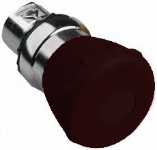 Sprecher + Schuh D7M-MP42PX20 - Pushbutton, Metal, 40mm 2-Position, Non-Illum., Push-Pull, Black, 2NO