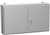 Hammond Mfg 1422VX12 - N12 Dbl Door Wallmount Encl w/panel - 42 x 60 x 12 - Steel/Gray