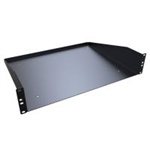 Hammond Mfg RASUL190314BK1 - RACK SHELF(1914)2U SOLID 16GA