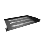 Hammond Mfg RASV190112BK1 - 1U VENT RACK MOUNT SHELF 12"D