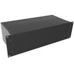 Hammond Mfg RM3U1908VBK - RM 3UX19X8 ENCLOSURE (VENTED)