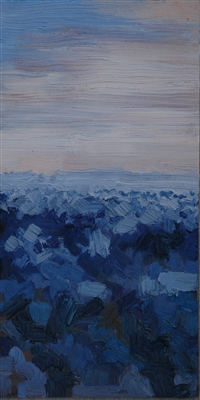 "Dusk View, Studio South", Oil Painting by Sarah Arnold