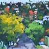 "Echo Park", Oil Painting by Sarah Arnold