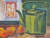 "Still Life with Green Teapot"