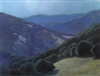 "The Moonlit Hills", California Landscape Oil Painting by Armand Cabrera