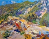 "Up Angeles Crest", Greg Carter Oil Painting