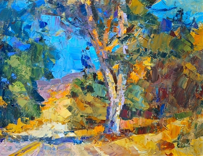 "Back Roads", Greg Carter Oil Painting