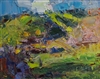 "Spring Greens, Upland", Greg Carter Oil Painting