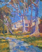"Morning Stroll", Greg Carter Oil Painting