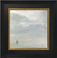 "I See",  Contemporary Abstracted Seascape Painting by E.E. Jacks