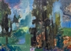 "This Land",  Contemporary Abstracted Landscape Painting by E.E. Jacks