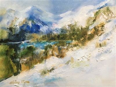 "Tahoe", Shirley Flynn Oil Painting