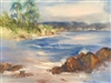 "Laguna Blues", Shirley Flynn Oil Painting