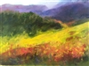 "Calabasas Hillside", Shirley Flynn Oil Painting