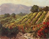 "Vines & Foothills", Ellie Freudenstein Oil Painting