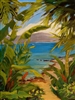 "Sunny Afternoon", Ellie Freudenstein Oil Painting of Hawaii