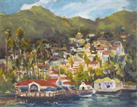 "Avalon", Ellie Freudenstein Oil Painting