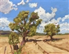 "Stalenski Road", Original landscape oil painting by Patrick Harper (1939-2020)