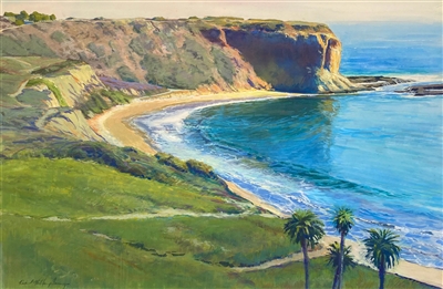 "Summer In The Cove", Richard Humphrey Watercolor & Gouache Painting