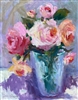 "Mixed Bouquet", Still Life Oil Painting by Jennifer Hurley