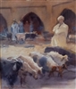 "Morocco", Frank LaLumia Watercolor Painting