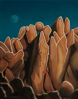 "Balanced Rocks Fantasy", Original Landscape Painting
