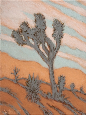 "Joshua Tree 1", Original Landscape Painting
