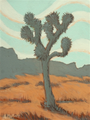"Joshua Tree 2", Original Landscape Painting