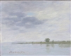 "Delta Winter Study", Mark Roberts Landscape Oil Painting