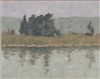"Delta January Study", Mark Roberts Landscape Oil Painting