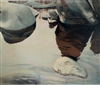 "Still Waters", Martha Saudek Oil Painting