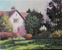 "Host of Daffodils", Martha Saudek Oil Painting