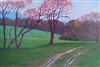 "Green Pastures, Somerset", Martha Saudek (1923-2015) Oil Painting