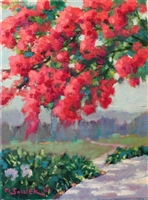 "Summer Radiance", Martha Saudek Oil Painting