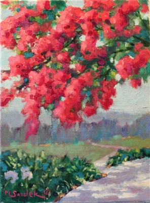 "Summer Radiance", Martha Saudek Oil Painting