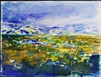 "Across Pasadena", Zolita Sverdlove (1936-2009) Watercolor Painting