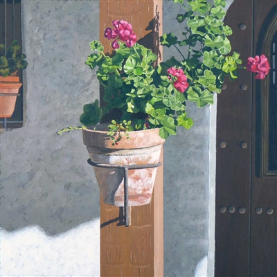 "Casa Romantica #4",  Original Painting by Michael Ward