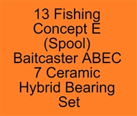 #FR-029C-SALT, #FR-029C-OS LD, #FR-029C-ZZ #7 LD, #FR-029C-Y LD, #FR-029, 13 Fishing Concept E (Spool) Baitcaster ABEC 7 Bearing set, ABEC357.