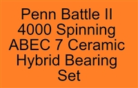 #FR-379C-OS LD, #FR-379C-Y LD, #FR-379, Penn Battle II 4000 Spinning ABEC 7 Bearing set, 5 Bearings, ABEC357.