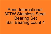 Penn International 30T 30TW Stainless Steel Bearing Set, ABEC357.