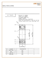 6205-LL/T9/C3 LD ZRO2, Seamers Canning Line, KIT8539, 6205-2RS-ZR02-ZR02-PTFE-12, 25x52x15 MM, ABEC357, Full Ceramic, Zirconia ZrO2 Inner/Outer/Balls, PTFE Retainer, PTFE Seals, C3 Fit, Lube Dry.