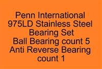 Penn International 975LD Stainless Steel Bearing Set, ABEC357.