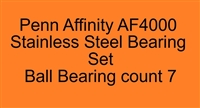 Penn Affinity AF4000 Stainless Steel Bearing Set, Affinity AF1000, AF2000, AF3000, AF4000 (06), ABEC357.