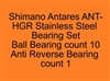 Shimano Antares ANT-HGR Stainless Steel Bearing Set, ABEC357.