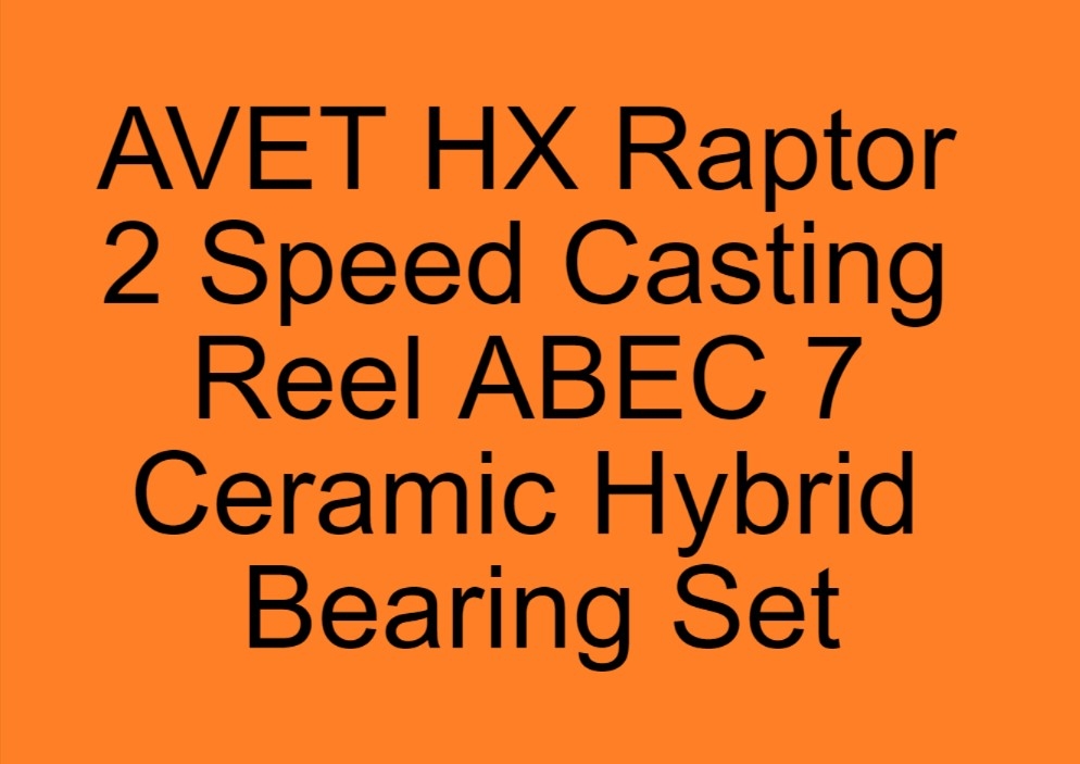 FR 012C OS LD AVET HX Raptor 2 Speed Bearings