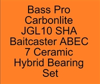 #FR-029C-SALT, #FR-029C-OS LD, #FR-029C-ZZ #7 LD, #FR-029C-Y LD, #FR-029, Bass Pro Carbonlite JGL10 SHA Baitcaster ABEC 7 Bearing set, ABEC357.