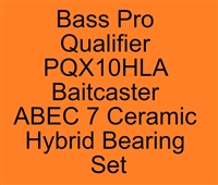 #FR-093C-SALT, #FR-093C-OS LD, #FR-093C-ZZ # 7 LD, #FR-093C-Y LD, #FR-093 LD, Bass Pro Qualifier PQX10HLA Baitcaster ABEC 7 Bearing set, ABEC357.